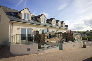 Quies Ocean Blue Holiday apartment Cornwall exterior