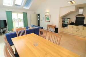 Bedruthan Holiday Cottage living area Cornwall