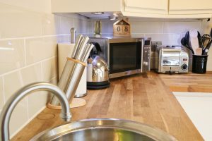 character holiday cottage in Padstow kitchen utensils