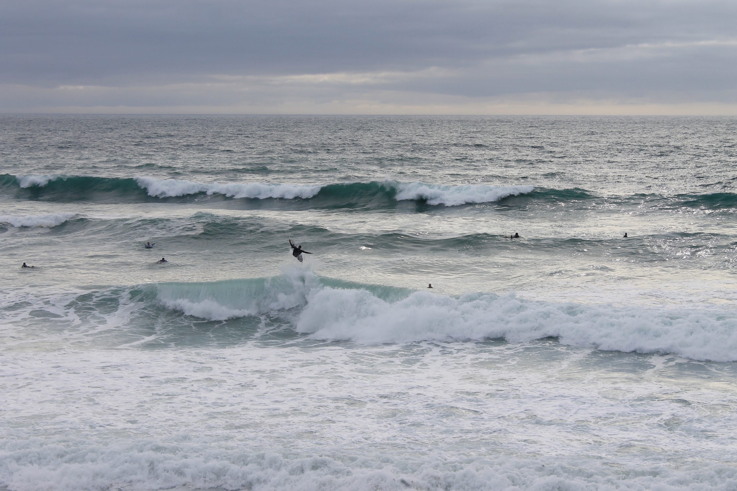 India Durban – Taken at Porthtowan on a very stormy day in spring